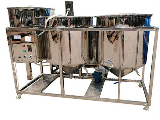 fabricant de machine de raffinage d'huile de tournesol en Guinée
