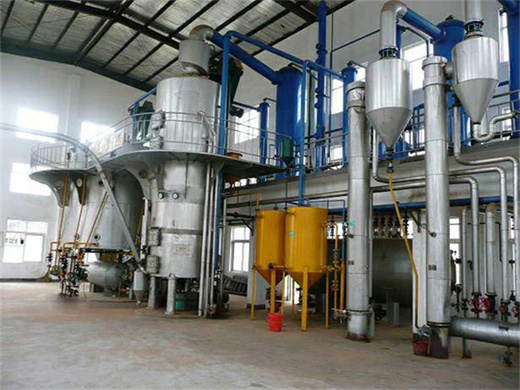 Usine de raffinerie d'huile de tournesol de 10 tpj au Sénégal