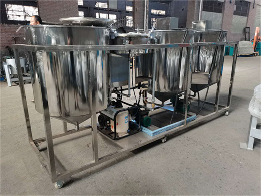 Usine de machines de fabrication de raffinage d'huile d'arachide brute