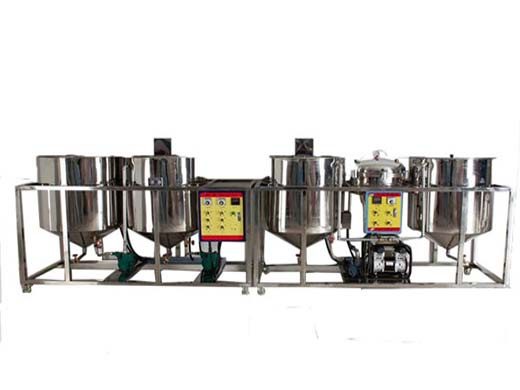 Machine de raffinage d'huile de soja approuvée CE à Madagascar